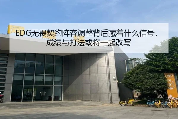EDG无畏契约阵容调整背后藏着什么信号，成绩与打法或将一起改写